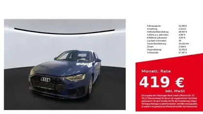 Second-hand Audi A4 S-Line 150 CP (110 kW) 2023 Berlinǎ