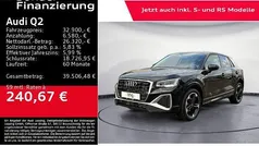 Schwarz Gebraucht 2025 Audi Q2 S-Line SUV | 32.490 € (Fairer Preis)