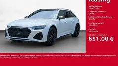 Gletscherweiß metallic Gebraucht 2024 Audi RS6 Ambiente Kombi | 129.990 € (Fairer Preis)