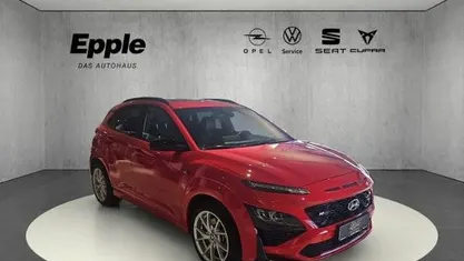 Gebraucht Hyundai Kona N Line 199 PS (146 kW) 2022 Rot SUV