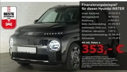Neu Hyundai Inster 85 kW (116 PS) 2026 Schwarz Kleinwagen