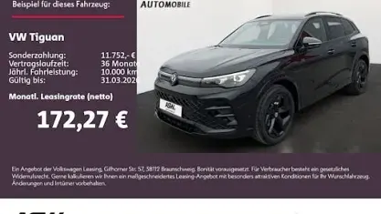 Nuova VW Tiguan R-line 204 CV (150 kW) 2026 Nero SUV