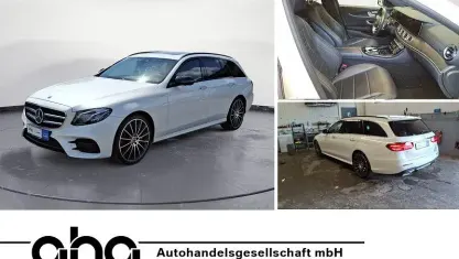 Gebraucht Mercedes E400 AMG line 340 PS (250 kW) 2022 Weiß Kombi