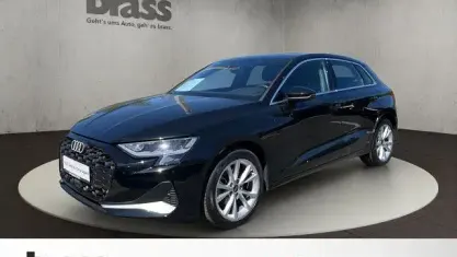 Begagnad Audi A3 Advanced Plus 150 HK (110 kW) 2025 Svart Sedan