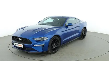 Gebraucht Ford Mustang Basis 2018 Blau Coupé