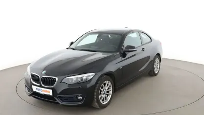 Gebraucht BMW 218 Sport Line 136 PS (100 kW) 2017 Schwarz Coupé