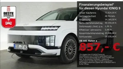 Neu Hyundai Ioniq 9 225 kW (307 PS) 2026 Weiss SUV