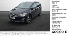 Schwarz (deep black perleffekt) Gebraucht 2024 VW Touran Move Van / Kleinbus | 37.880 € (Fairer Preis)