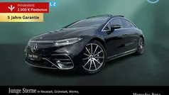 Obsidianschwarz Gebraucht 2024 Mercedes EQS580 AMG Limousine | 79.490 € (Etwas zu teuer)