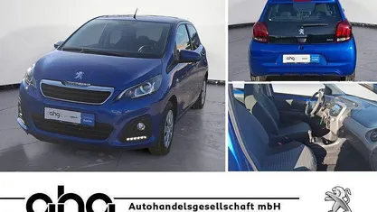 Blau Gebraucht 2021 Peugeot 108 Active Kleinwagen | 11.930 € (Fairer Preis)