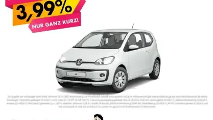 Gebraucht VW up! move up! 65 PS (47 kW) 2021 Weiß Kleinwagen