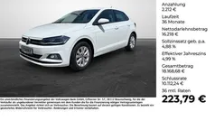Pure white Gebraucht 2021 VW Polo Highline Limousine | 18.430 € (Fairer Preis)