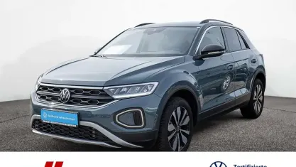 Gebraucht VW T-Roc Goal 150 PS (110 kW) 2025 Blau / petroleum blue (metallic) SUV