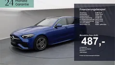 Metalliclack spektralblau Gebraucht 2023 Mercedes C300 AMG Kombi | 40.940 € (Fairer Preis)
