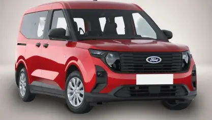 Neu Ford Tourneo Courier Trend 125 PS (91 kW) 2026 Rot Van / Kleinbus