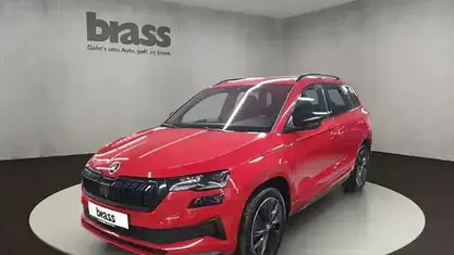 Velvetrot premium metallic Gebraucht 2022 Skoda Karoq SportLine SUV | 24.950 € (Fairer Preis)