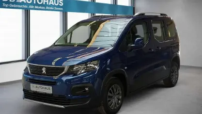 Occasion Peugeot Rifter Allure 102 ch (75 kW) 2021 Bleue Monospace