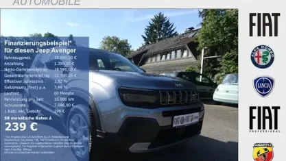Occasion Jeep Avenger Altitude 101 ch (74 kW) 2024 Gris SUV