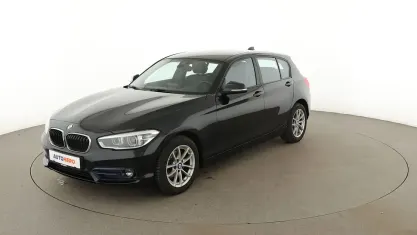 Gebraucht BMW 118 Sport Line 136 PS (100 kW) 2018 Schwarz Kleinwagen