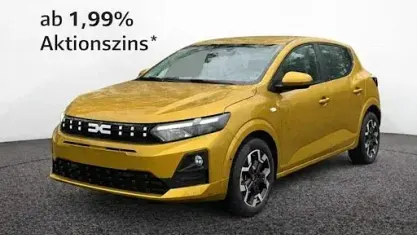 Neu Dacia Sandero Journey 122 PS (89 kW) 2025 Gelb Limousine