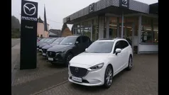 Rhodium white Gebraucht 2024 Mazda 6 Takumi-Line Kombi | 32.890 € (Fairer Preis)