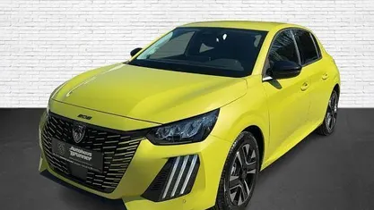 Neu Peugeot 208 Allure 101 PS (74 kW) 2025 Gelb Kleinwagen