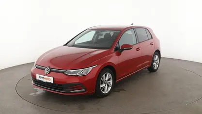 Rot Gebraucht 2021 VW Golf VIII Life Limousine | 17.300 € (Guter Preis)