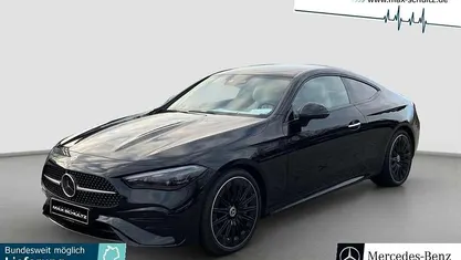 Metalliclack obsidianschwarz Gebraucht 2025 Mercedes CLE450 AMG Coupé | 64.980 € (Superpreis)