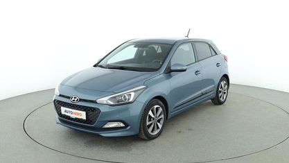Brugt Hyundai i20 YES! 84 HK (61 kW) 2017 Blå Sedan