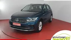 Blau (nightshade blue metallic) Gebraucht 2021 VW Tiguan SUV | 25.947 € (Superpreis)