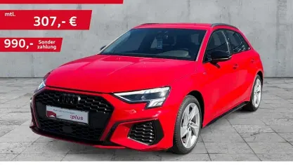 Second-hand Audi A3 S-Line 116 CP (85 kW) 2023 Roșu Berlinǎ