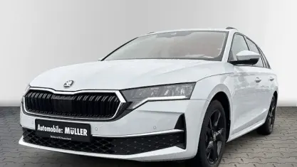 Gebraucht Skoda Octavia Selection 150 PS (110 kW) 2024 Moonweiss metallic Kombi