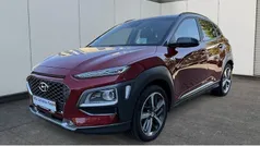 Pulse red/ dark knight Gebraucht 2021 Hyundai Kona Premium SUV | 18.490 € (Fairer Preis)