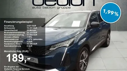 Gebraucht Peugeot 3008 Allure 136 PS (100 kW) 2023 Metfa celebes blau SUV