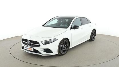 Brugt Mercedes A250 AMG line 224 HK (164 kW) 2019 Hvid Sedan