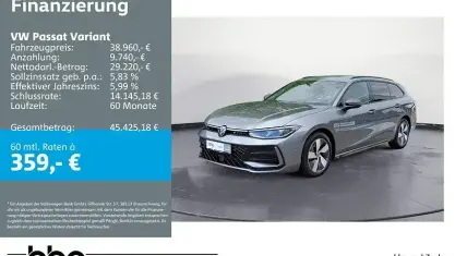 Gebraucht VW Passat R-line 193 PS (141 kW) 2025 Grau Kombi