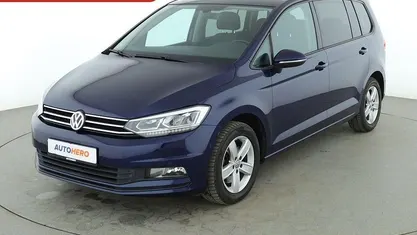 Gebraucht VW Touran Comfortline 150 PS (110 kW) 2015 Blau Van / Kleinbus