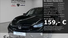 Schwarz Gebraucht 2020 Honda Civic Elegance Limousine | 19.790 € (Fairer Preis)