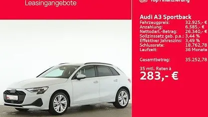 Gebraucht Audi A3 Sport 116 PS (85 kW) 2025 Limousine