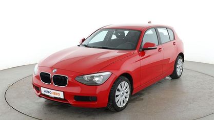 Brugt BMW 114 95 HK (69 kW) 2014 Rød Hatchback