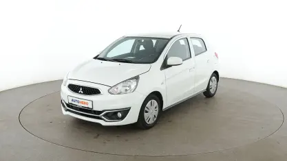 Gebraucht Mitsubishi Space Star Basis 71 PS (52 kW) 2017 Weiß Kleinwagen