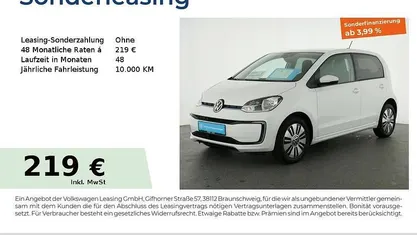 Gebraucht VW e-up! Style 61 kW (83 PS) 2022 Kleinwagen