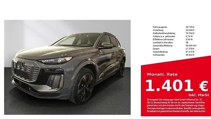 Neu Audi Q6 e-tron Sport 284 kW (387 PS) 2026 Grau SUV