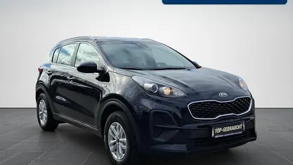 Gebraucht Kia Sportage 132 PS (97 kW) 2022 (1k) zilinaschwarz metallic SUV