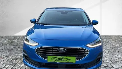 Gebraucht Ford Focus Titanium 155 PS (114 kW) 2024 Desert island blue metallic Limousine