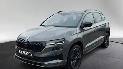 Brugt Skoda Karoq SportLine 150 HK (110 kW) 2024 Grå SUV