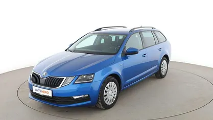 Gebraucht Skoda Octavia Clever 116 PS (85 kW) 2018 Blau Kombi