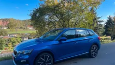 Raceblau metallic Gebraucht 2023 Skoda Scala Style Kleinwagen | 21.990 € (Fairer Preis)