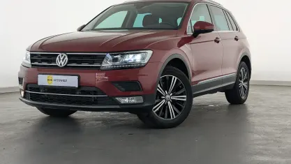 Używany VW Tiguan Highline 179 KM (131 kW) 2017 Czerwony SUV