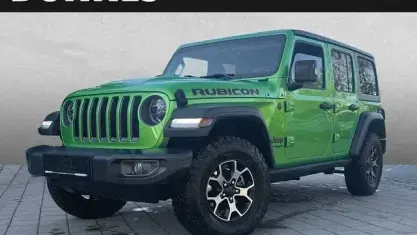 Second-hand Jeep Wrangler Unlimited Rubicon 200 CP (147 kW) 2019 Verde SUV